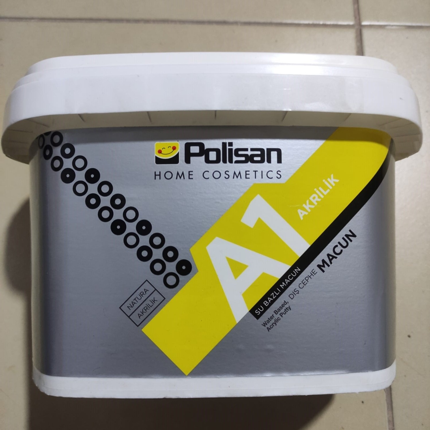 A1 Akrilik Dış Cephe Sıva Çatlak Doldurma Macunu 3 kg