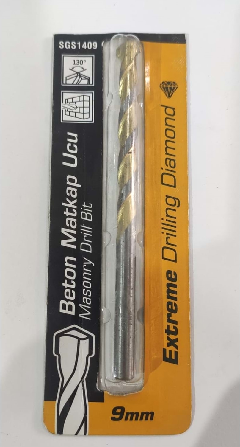 SGS 9X120 mm Beton Delici Elmaslı Matkap Ucu SGS1409