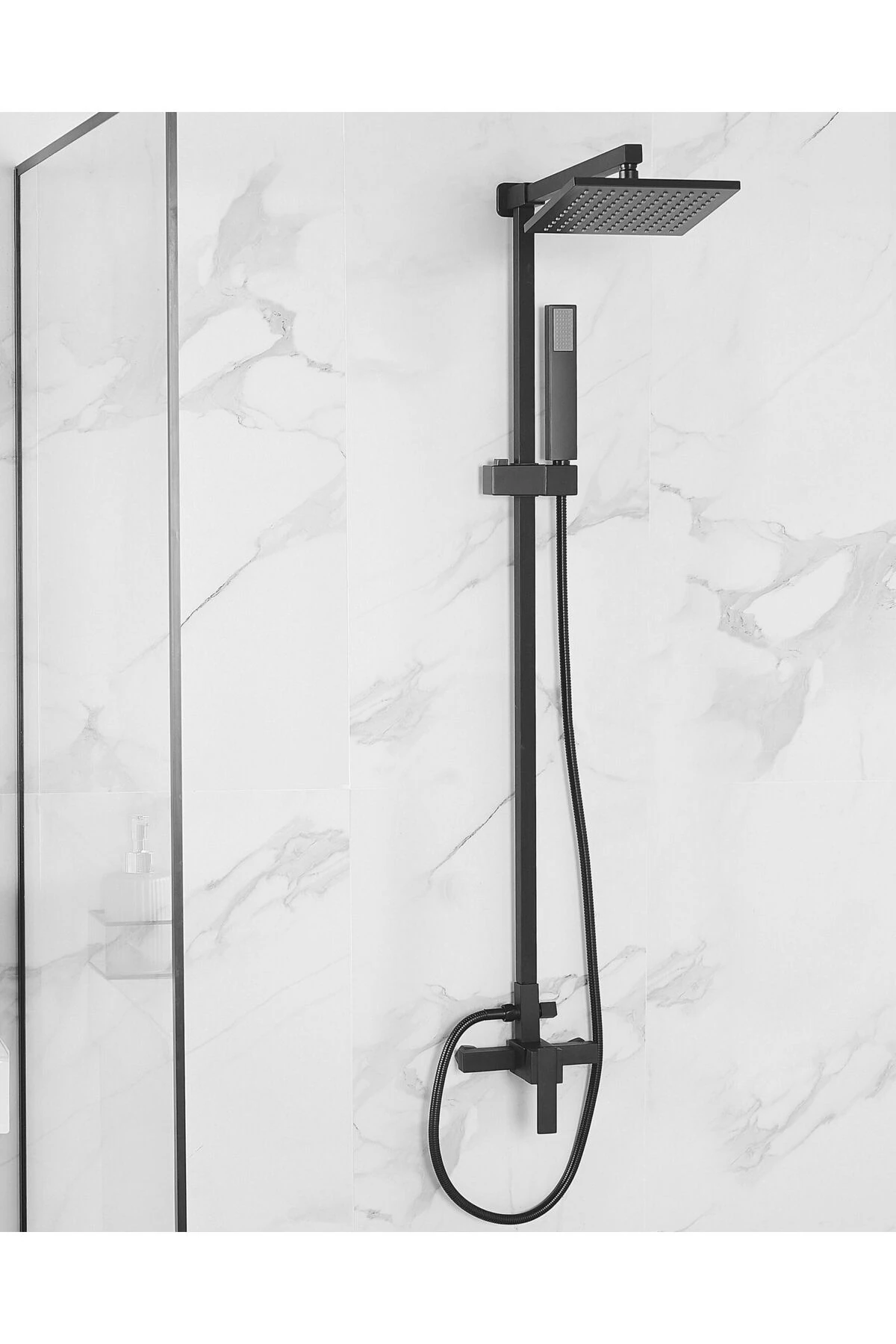 TAGBO Yağmur Duşlu Mikser Duş Seti,Klasik Zarafet, Modern Fonksiyonellik