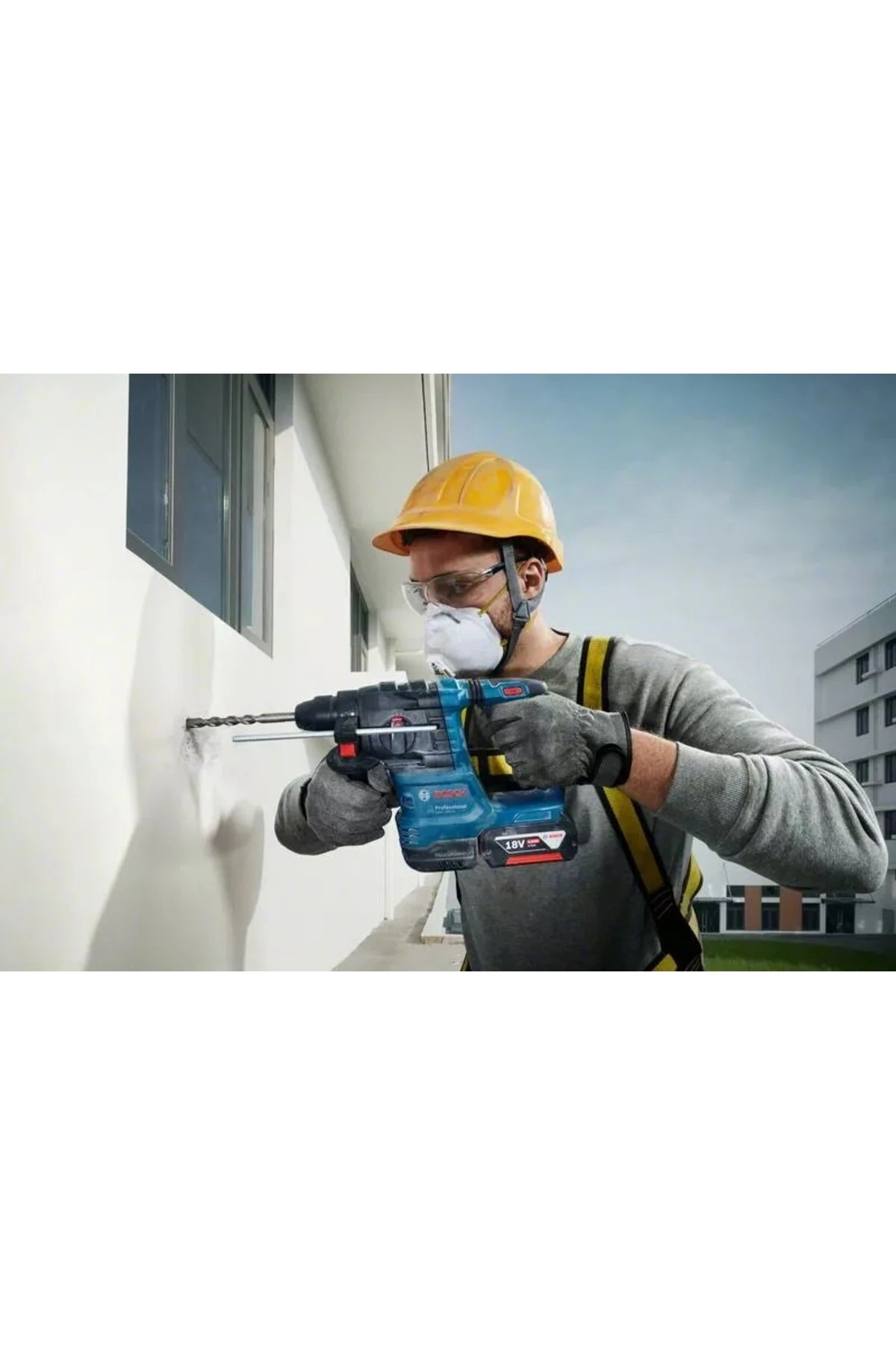 GBH 185-LI 18 Volt Akülü Kırıcı Delici 4.0 Ah Çift Akülü