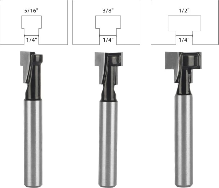 3 1/4 "6mm 6.35 mm 8mm Shank T Yuvası Kesici Yönlendirici Bit Seti Altıgen Cıvata Anahtar Delik Uçları T Planya Freze Kesici Ahşap Ağaç Işleme Için (Yurt Dışından)
