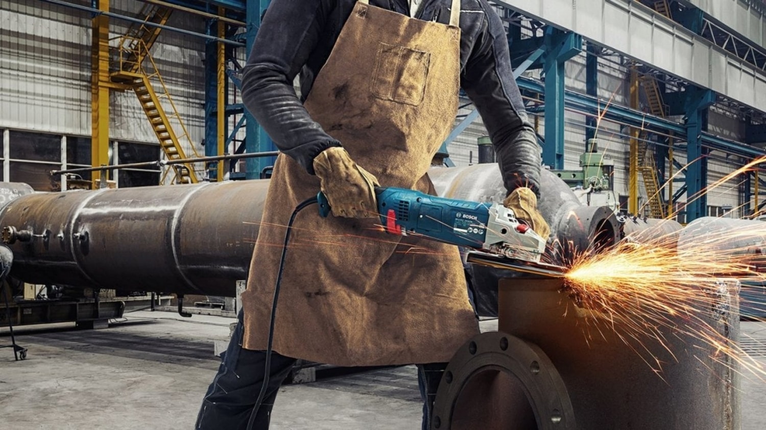 BOSCH Gws 24-180 Jz 2400W 180MM Büyük Taşlama Mak