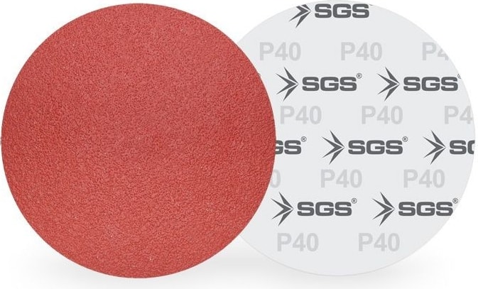 SGS Cırtlı Zımpara Ao 115MM 100KUM SGS396 (10 Adet)