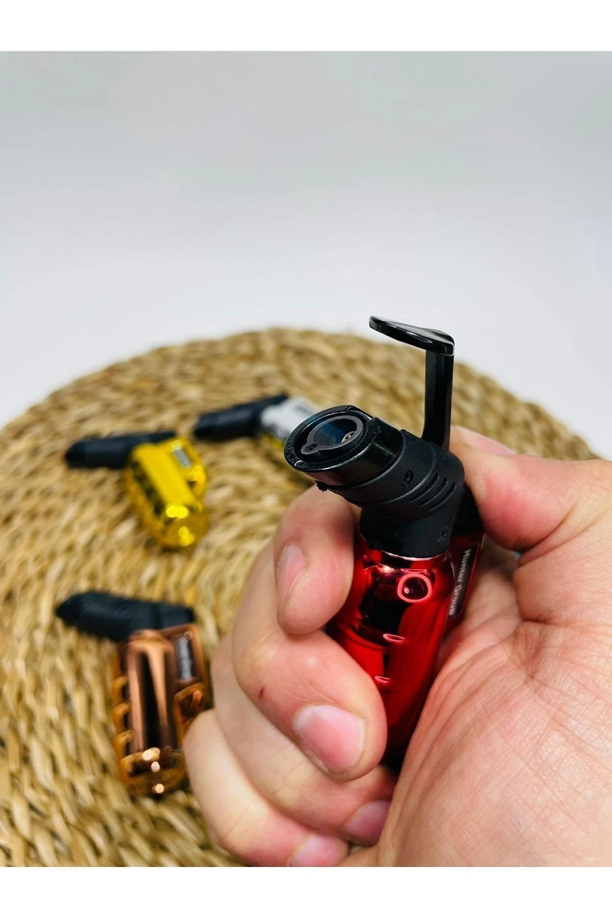 Plastik Pürmüzlü Çakmak //pipo Çakmağı-39086