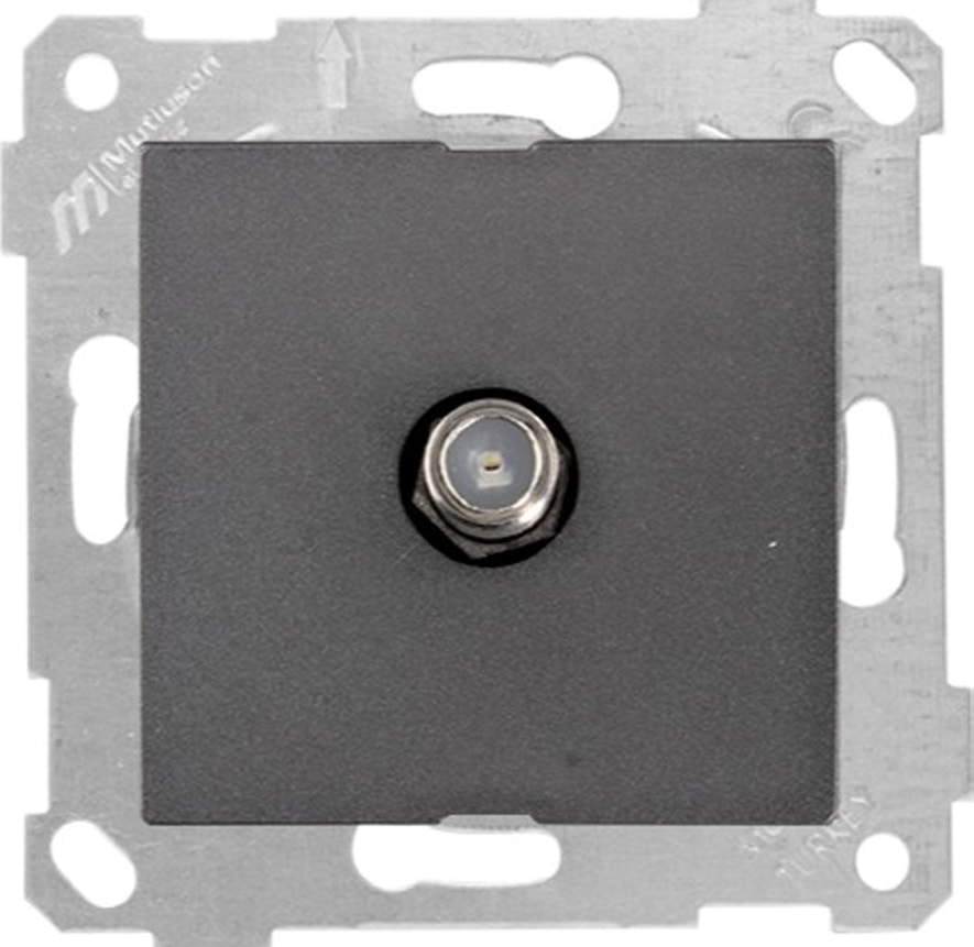 Rita Füme Mekanizma + Tuş Tv Prizi F Dişi