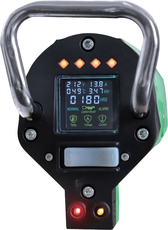 252 mm Delme Kapasiteli Akıllı LCD Ekranlı Karot Makinesi Motoru