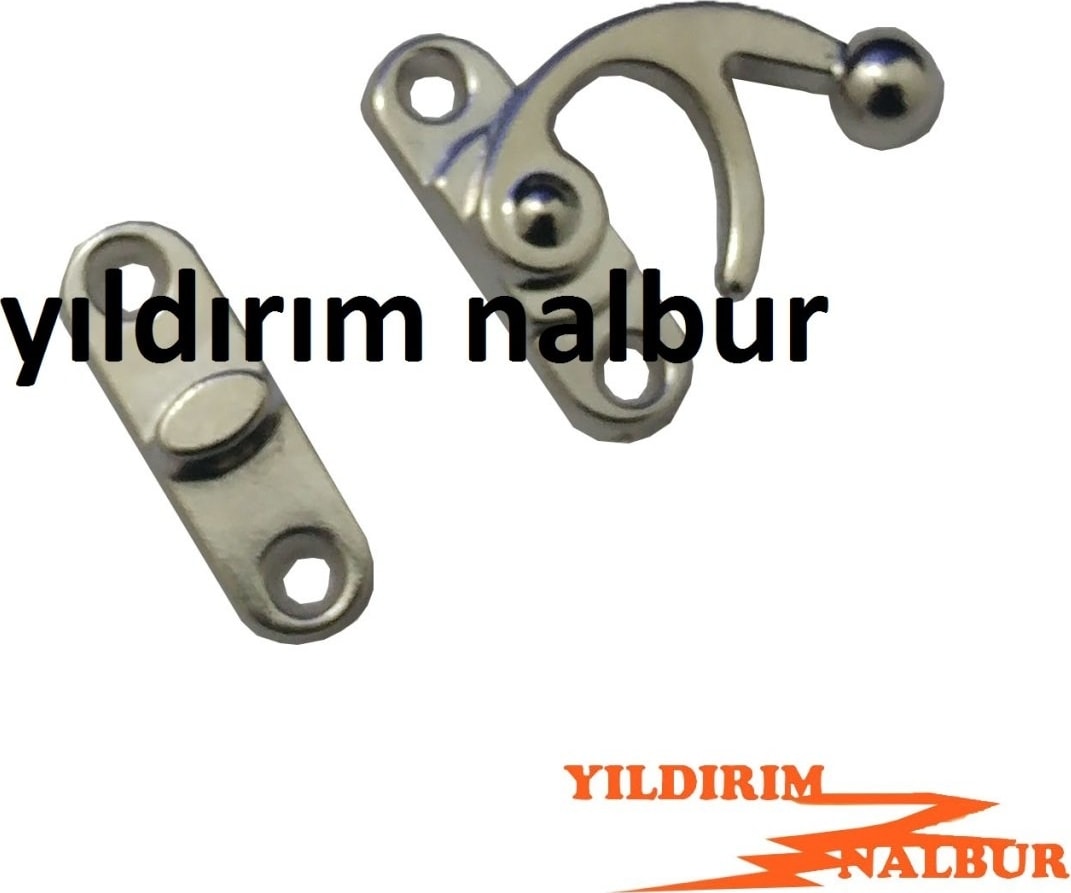 Kutu Kilidi 4 Adet Nikel Sandık Kilidi Hobi Kilit Emniyet Kilidi Kapak Kilidi Kanca