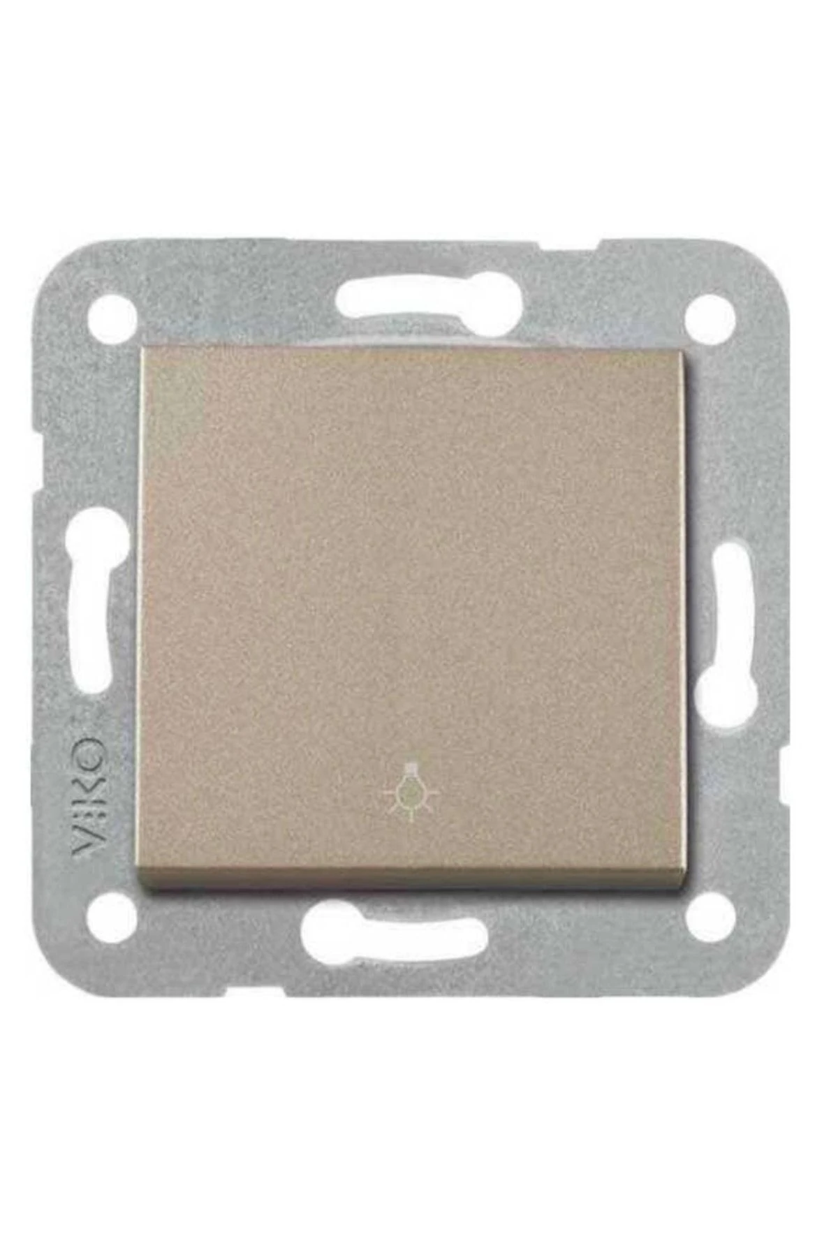 Novella Bronz Light Anahtar Mekanizma+kapak+çerçeve