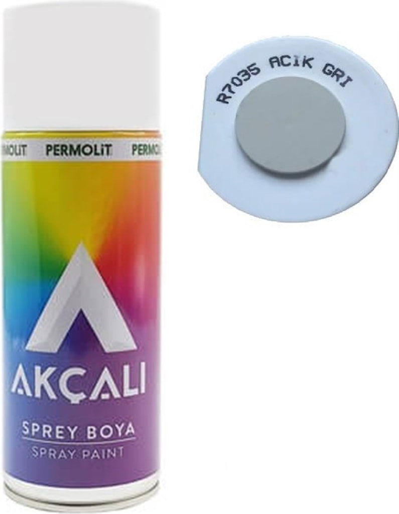 Sprey Boya RAL7035 Açık Gri 400 ml