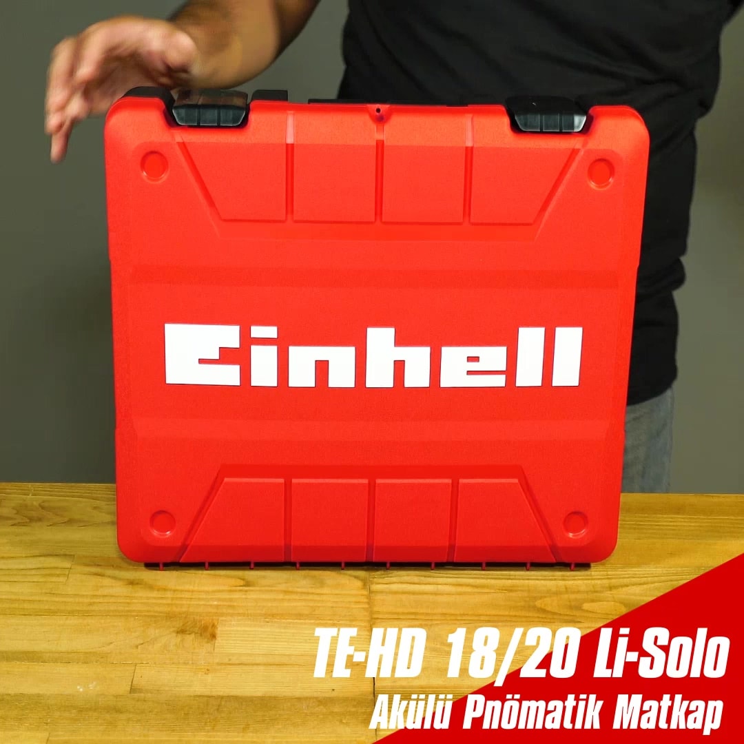 EİNHELL TE-HD 18/20 Li - Solo, Akülü Pnömatik Matkap (Akü ve şarj cihazı dahil değildir)