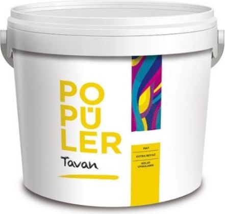 Popüler Tavan Boyası Mat Beyaz 3.5 kg