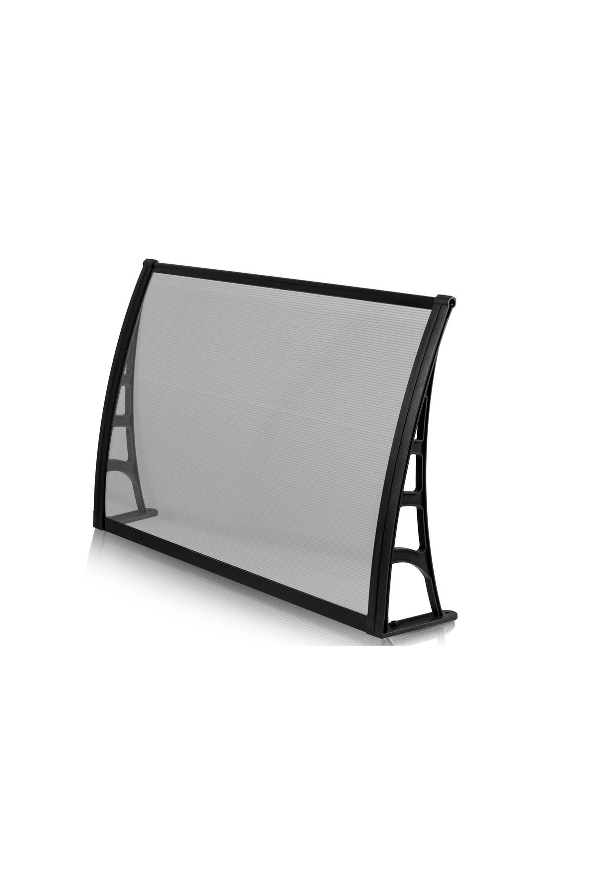 4A - Lotus Kapı Pencere Üstü Pratik Sundurma 70x120 Cm - Şeffaf