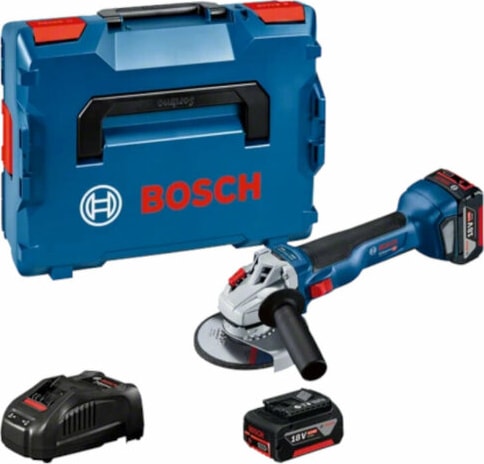 BOSCH Gws 18V-10 (5 Ah) Akülü Taşlama Makinesi