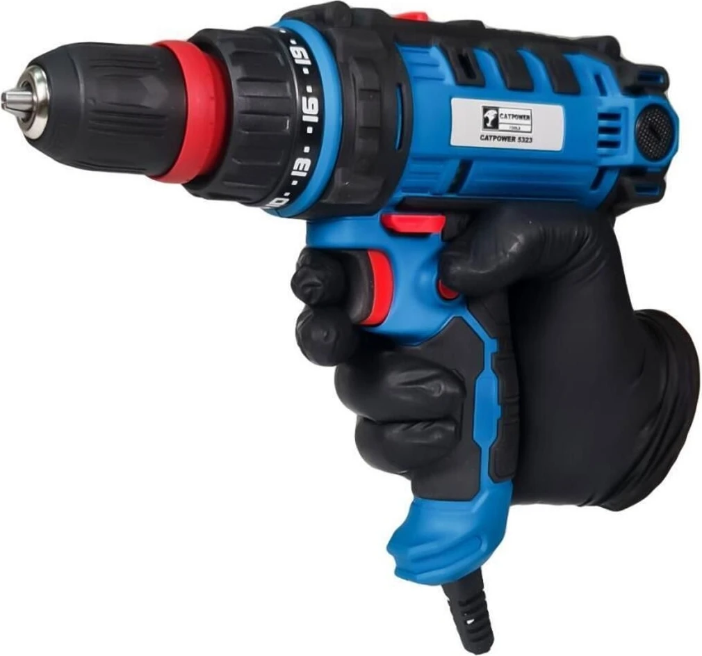 Catpower 5323 Elektrikli Torklu Vidalama 300WATT Çıkarılabilir Mandren ve Bits Uç Girişli