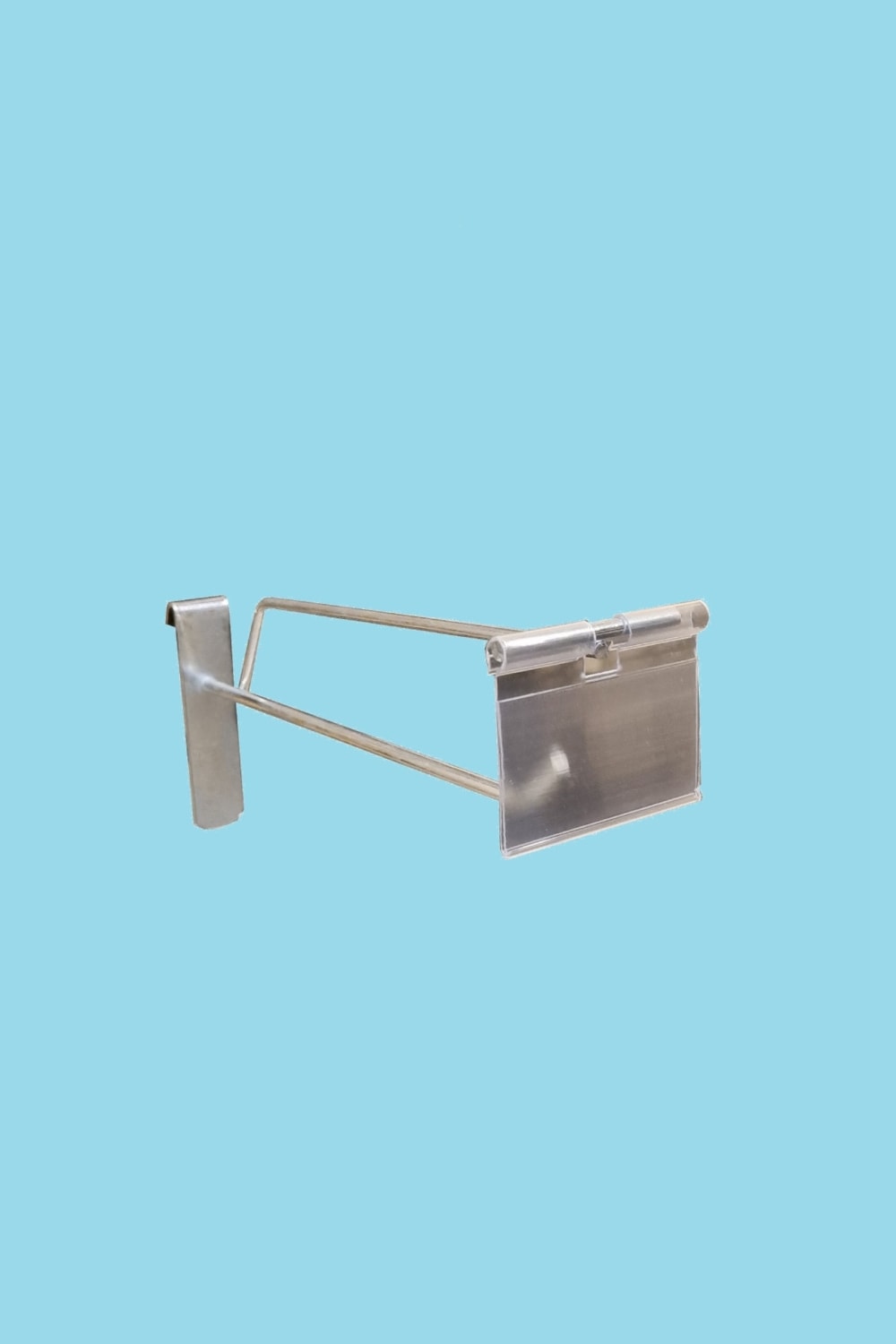 20 cm - 50 Adet Galvaniz Etiketli Tel Pano Kancası Raf Askısı