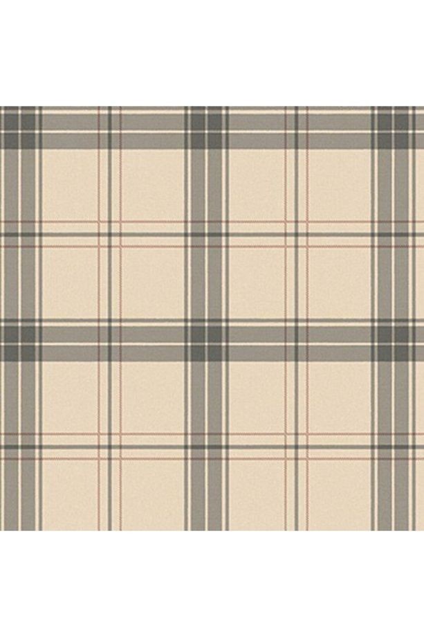 Alfa Burberry Çizgili Kareli Desen Duvar Kağıdı Non-woven Kağıt Taban Vinil Kaplı(3714-3)