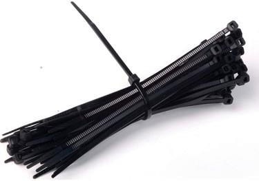 Kupa Plastik Cırt Kelepçe Siyah 8.0 x 450 Mm. - 100 Adet