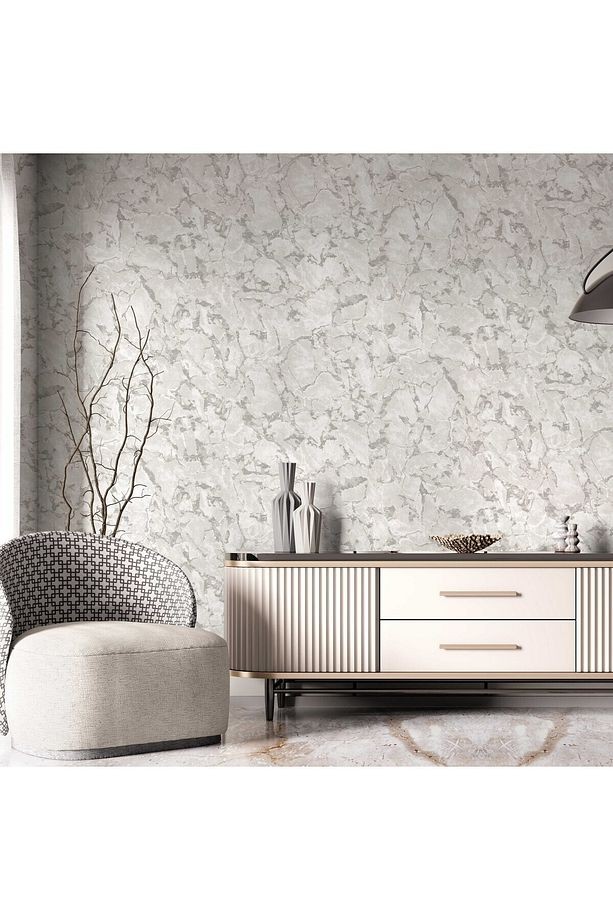 ROKA 23103-1 Modern Mermer Desenli Duvar Kağıdı 16,5 m2