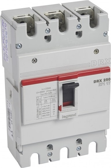 027117 Drx 250N 3p 3X250A 25KA Kompakt Şalter