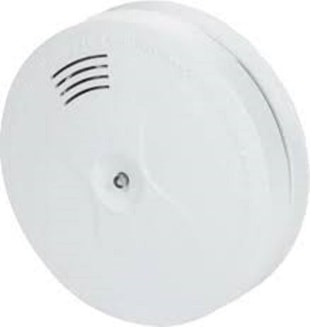 Kablosuz Beyaz Duman Dedektörü - Pilli Yangın Alarm Sensörü, Plastik Gövde ile Güvenliğinizi Artırın