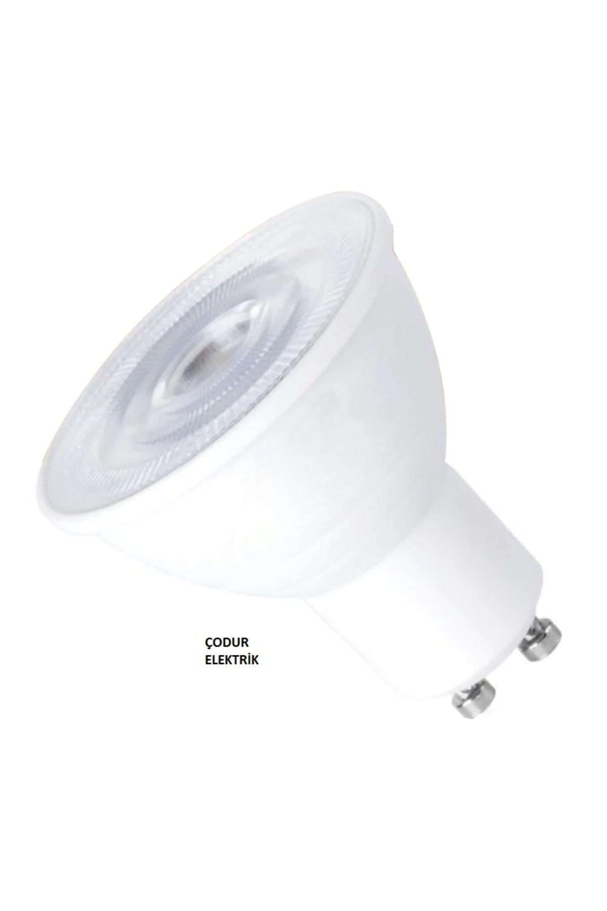 6.9w = 80w Eşdeğer Gu10 Duylu 4000k ılık beyaz (Cool White) 575 Lümen F Enerji Led Spot Ampul