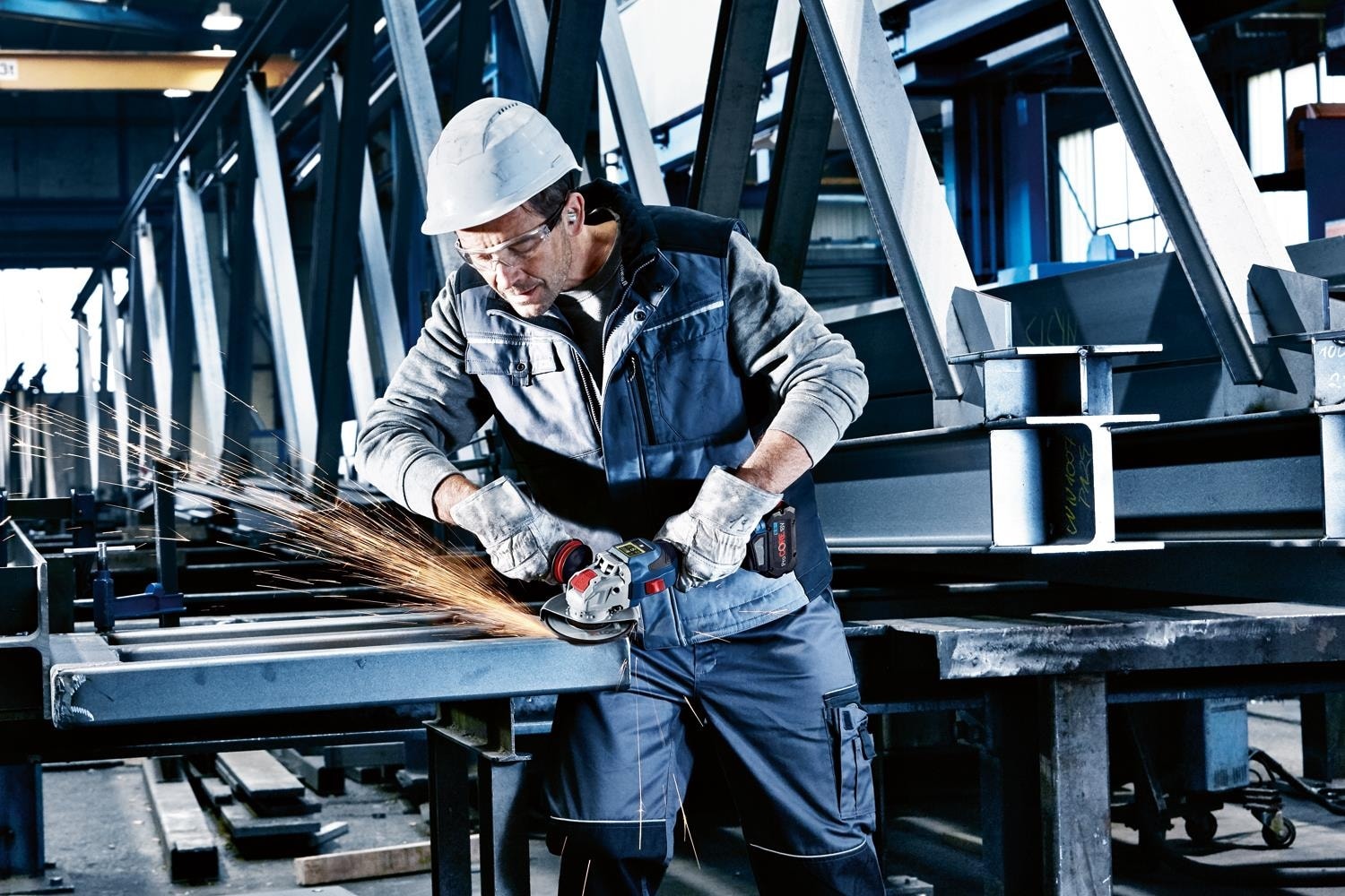 BOSCH Gwx 18V-15 Sc X-Lock Procore 1X8,0AH Tek Akülü Taşlama Makinesi