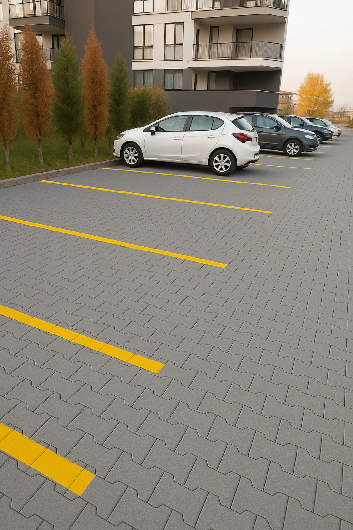 Yol Çizgi Boyası – Sarı | Asfalt, Beton, Otopark ve Bordür Yüzeyleri İçin Dayanıklı Uygulama