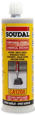 Soudal Kimyasal Dübel CA1200 Epoksi Akrilat