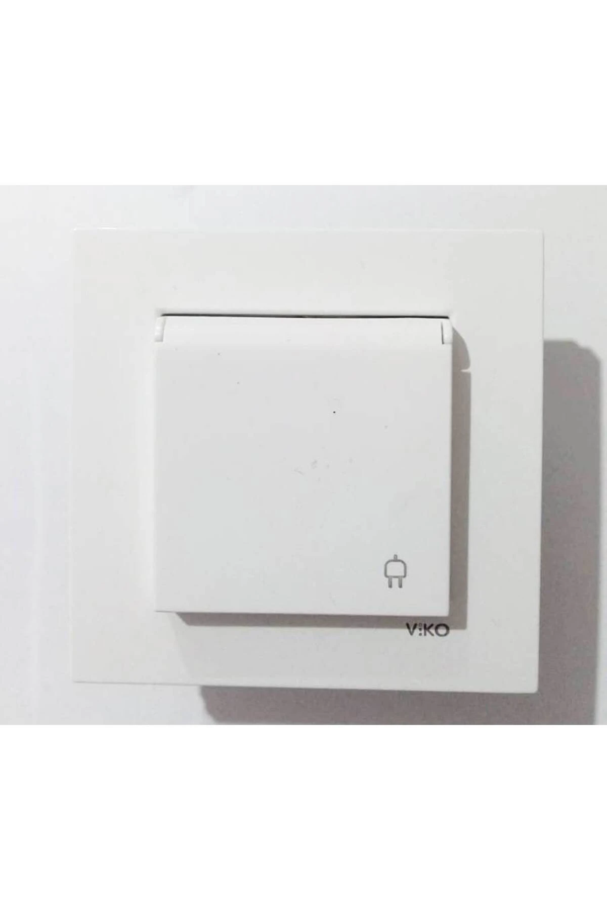 Viko Karre Beyaz Kapaklı Priz (8 ADET)