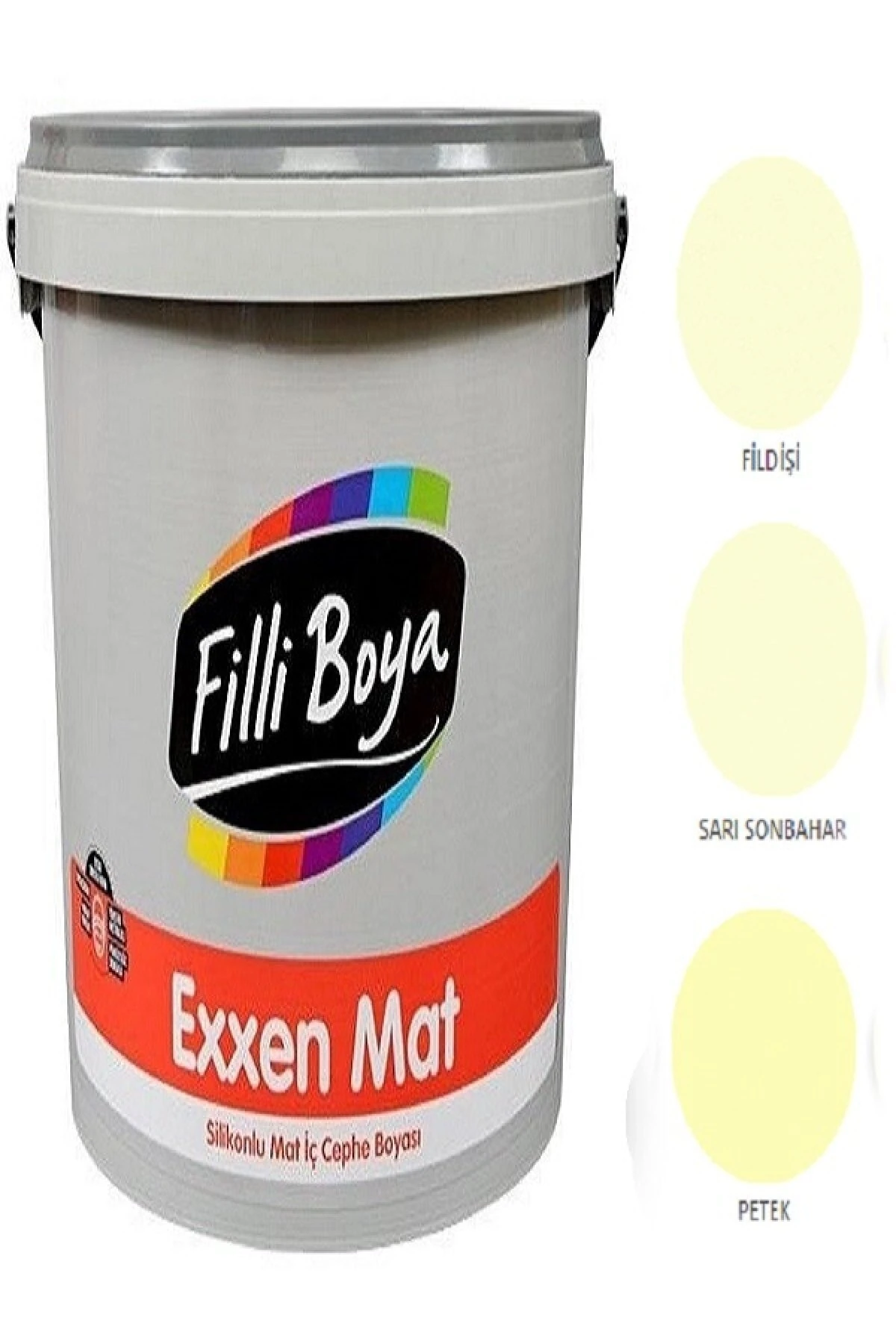 Filli Exxen Mat Silikonlu Mat Iç Cephe Boyası 15lt (sarı Sonbahar)