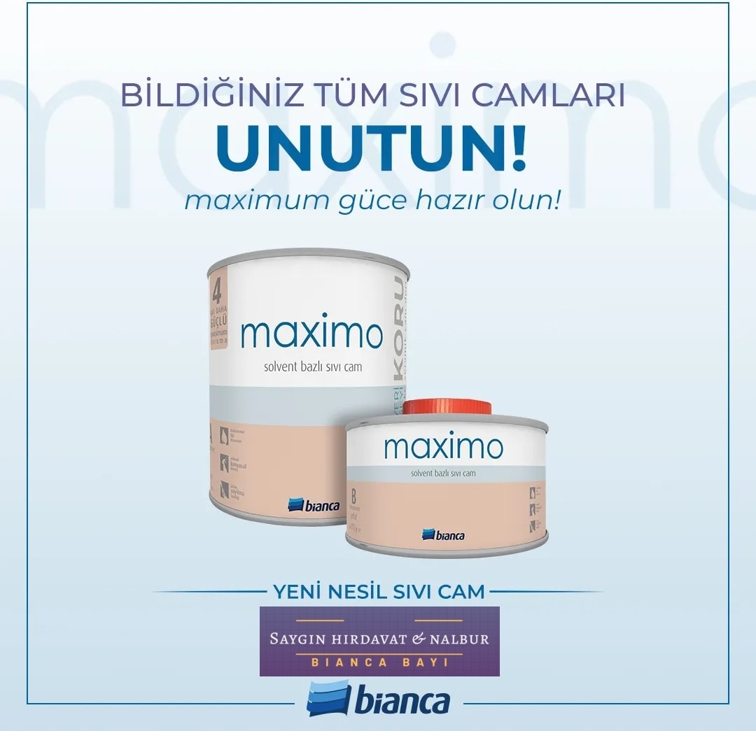 Maximo Sıvı Cam Vernikten 4 Kat Daha Koruyucu - İpek Mat