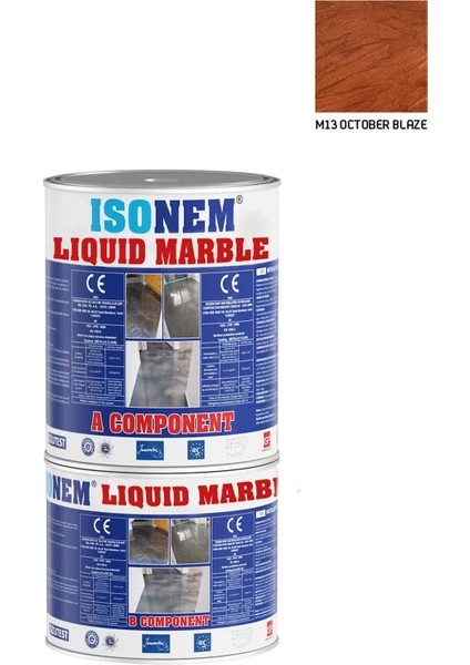 İsonem Liquid Marble Sıvı Mermer 1 kg M13 October Blaze