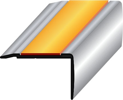 Alüminyum Merdiven Profili 36x22mm (19mm Titan Kaydırmaz Bant) BOY3m