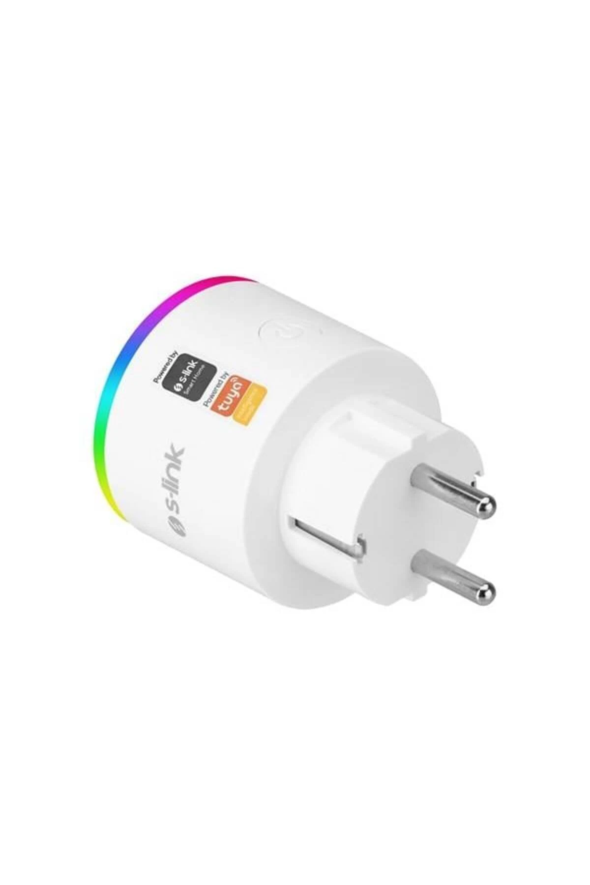 SL-03 16A Akım Korumalı Akıllı Priz RGB Işıklı 2.4 G WIFI&BT TUYA Destekli