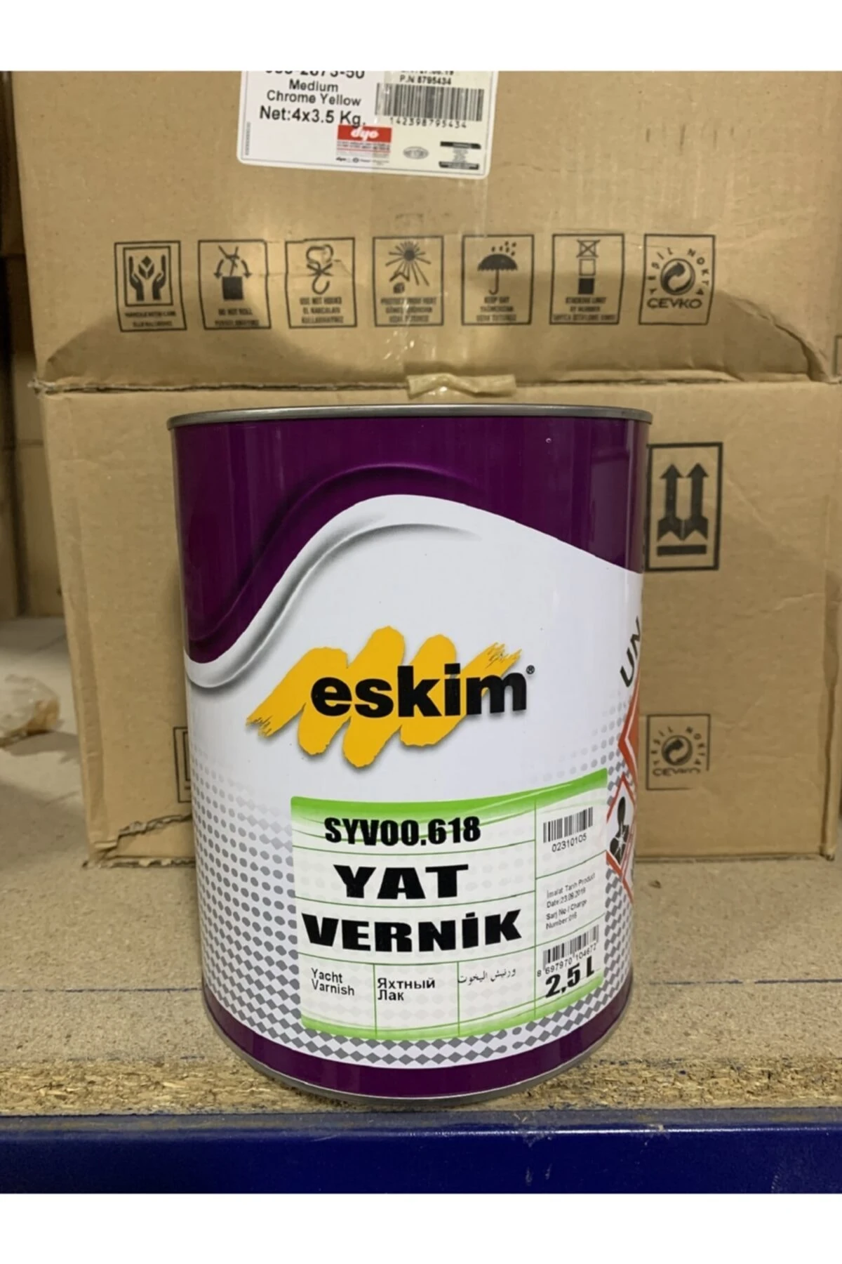 Yat Verniği 2.5 Lt