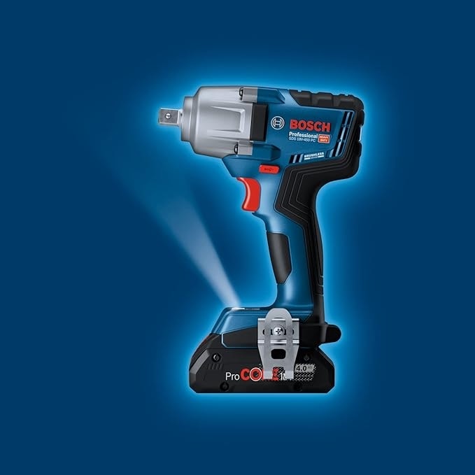 BOSCH Gds 18 V-450 Pc Şarjlı Somun Sıkma Sökme Makinası 450 Nm 18 Volt (Akü ve Şarj Aleti Hariç)
