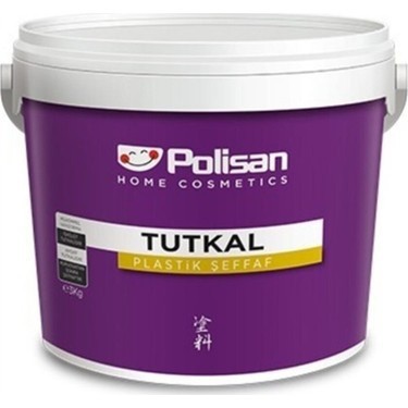 Polisan Plastik Şeffaf Tutkal 3 kg