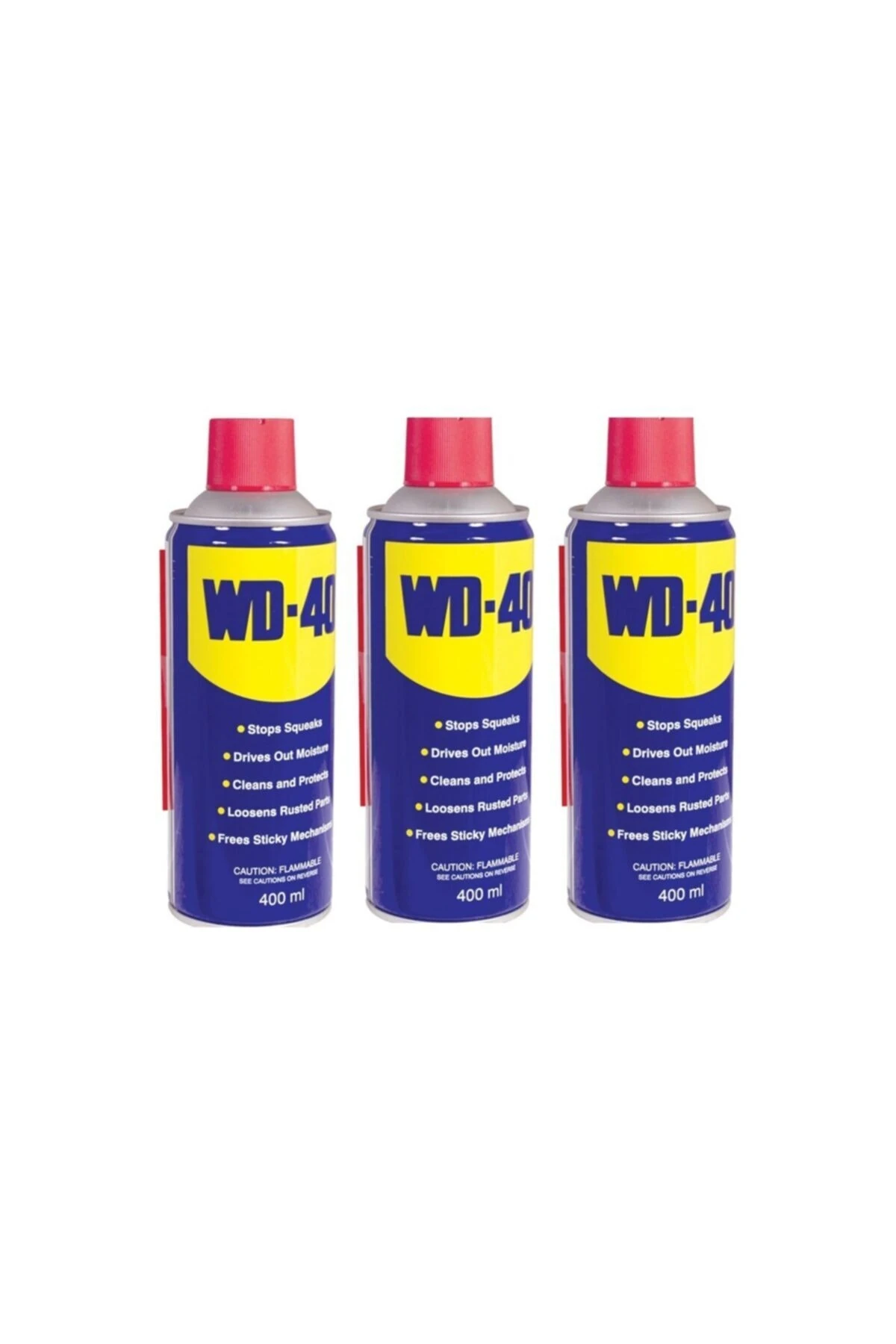 Wd-40 400 Ml Çok Amaçlı Pas Sökücü Ve Yağlayıcı Sprey 3 Adet