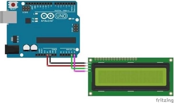Arduino 2X16 LCD Ekran (I2C Modüllü)