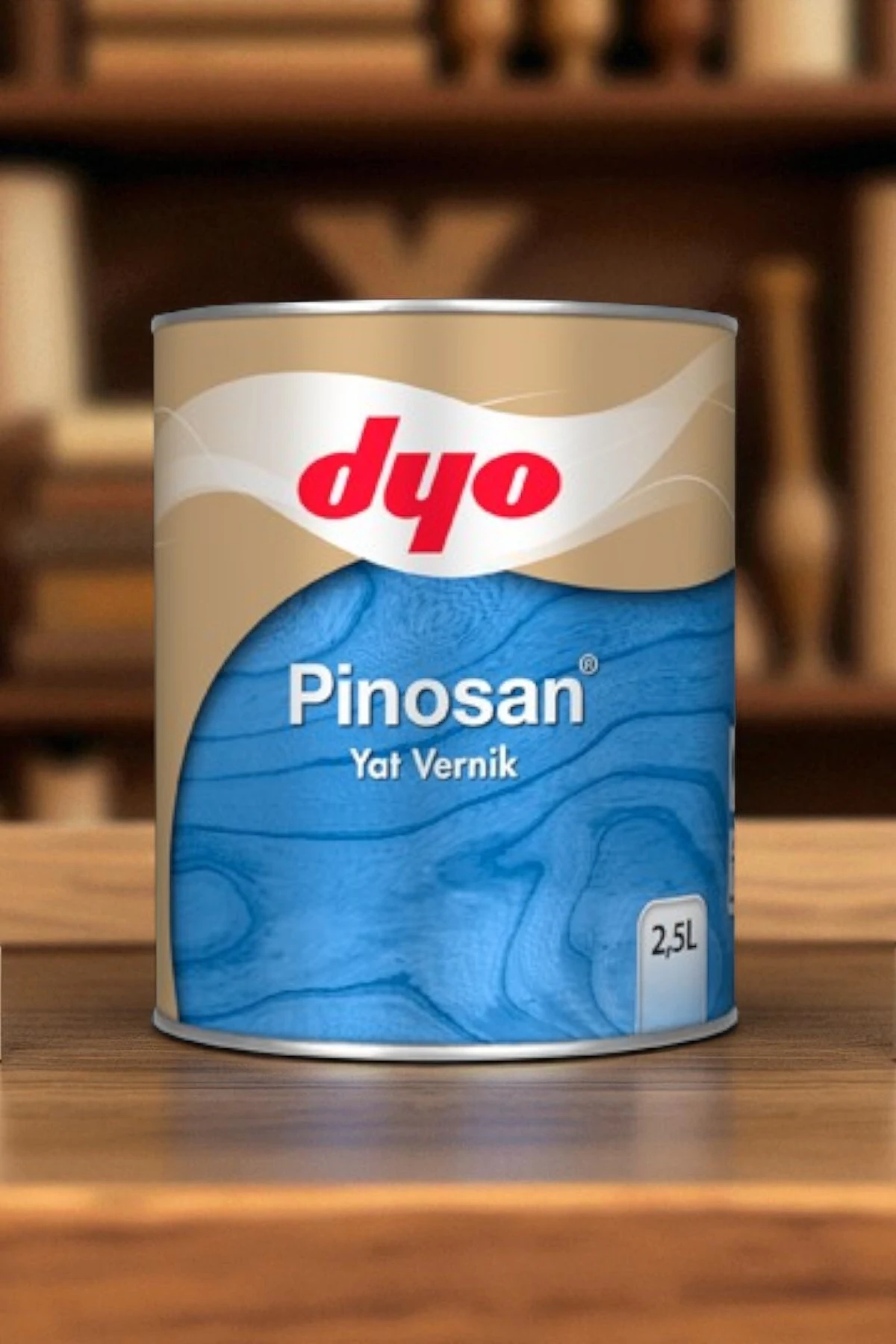 Pinosan Yat Vernik 0,75 Litre – Ahşap Yüzeyler İçin Şeffaf Koruma