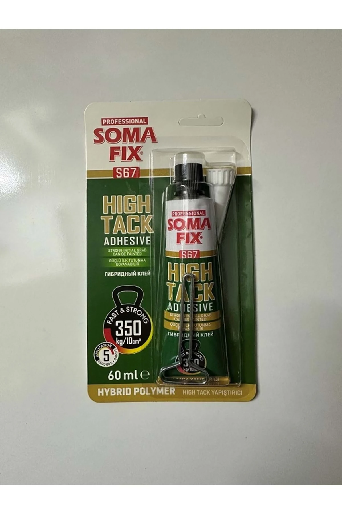 somafıx S67 HIGH TACK 4 adet YAPIŞTIRICI 60 ML BEYAZ