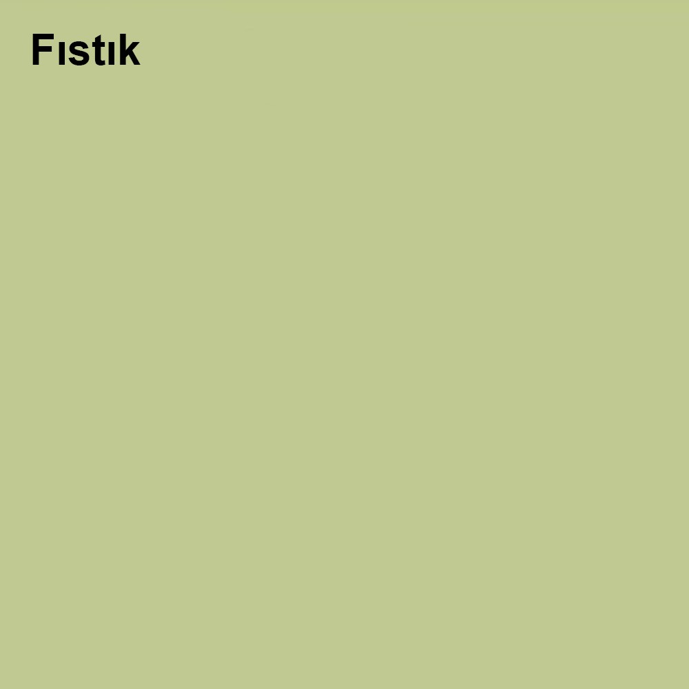 Silikonlu Özel Mat Fıstık 0,75 Lt (1 Kg)