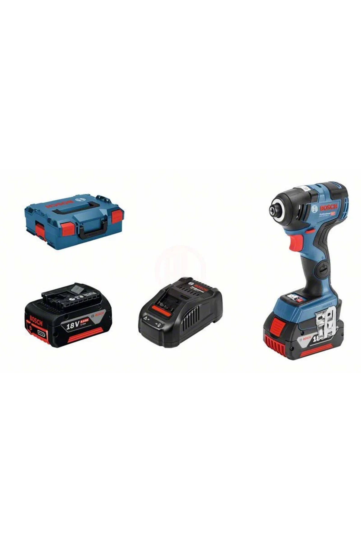 Akülü Somun Sıkma Makinesi Gdr 18v-200c (2 X 5,0 AH AKÜ) - 06019g4101