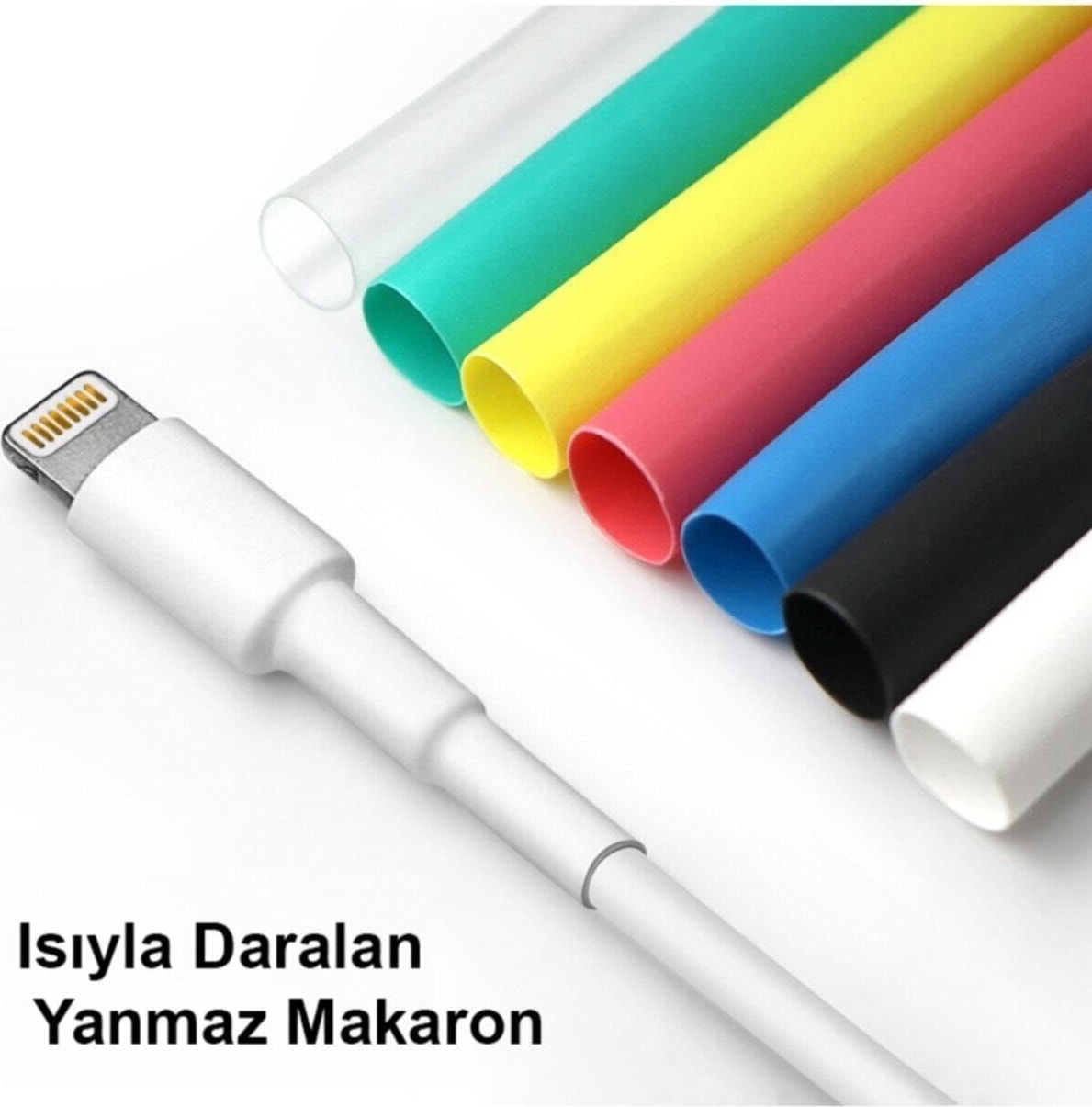 Isıyla Daralan Makaron Kablo Seti 580 Parça Kablo Tamir Kiti