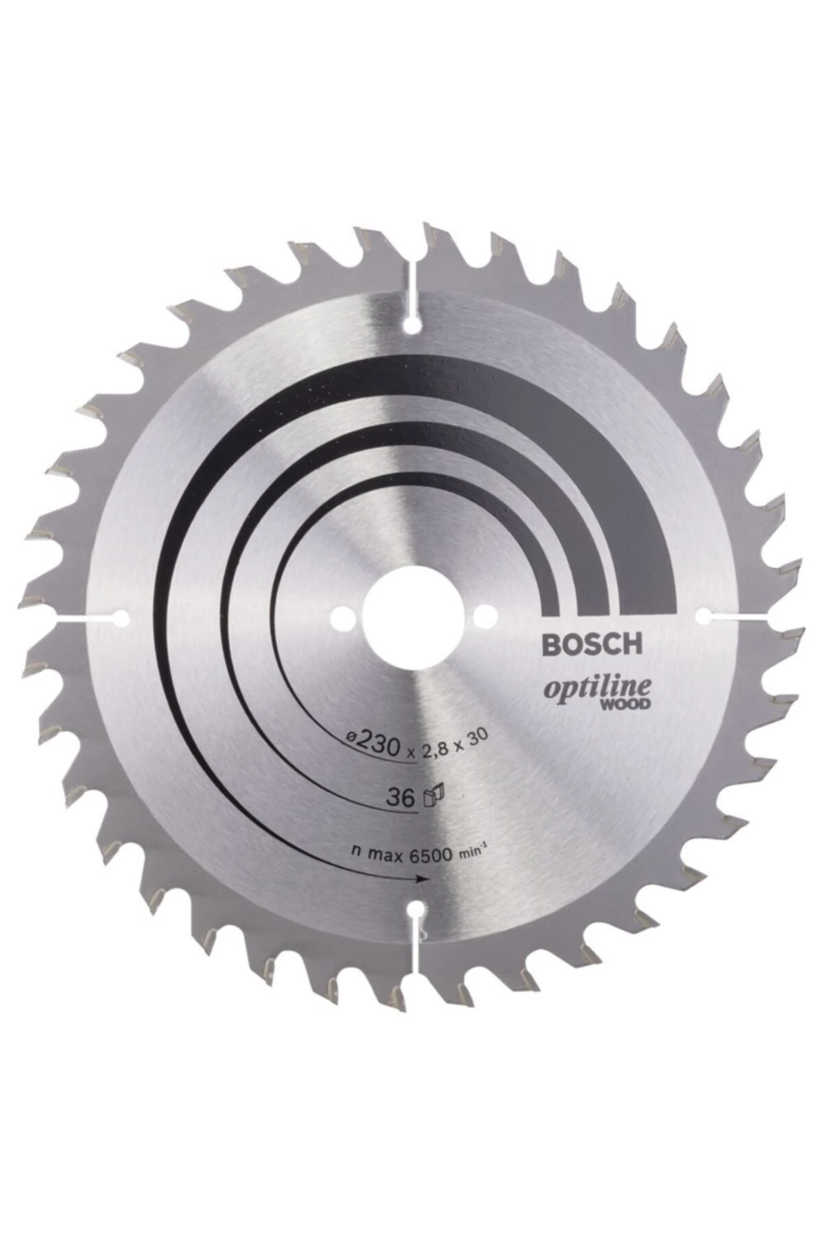 - Optiline Serisi Ahşap Için Daire Testere Bıçağı 230*30 Mm 36 Diş 2608640628