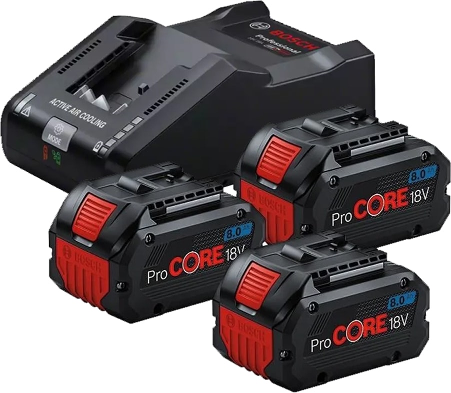 Başlangıç Kiti 3XPC18V8.0 Ah + GAL18V-160 0615A5004Y