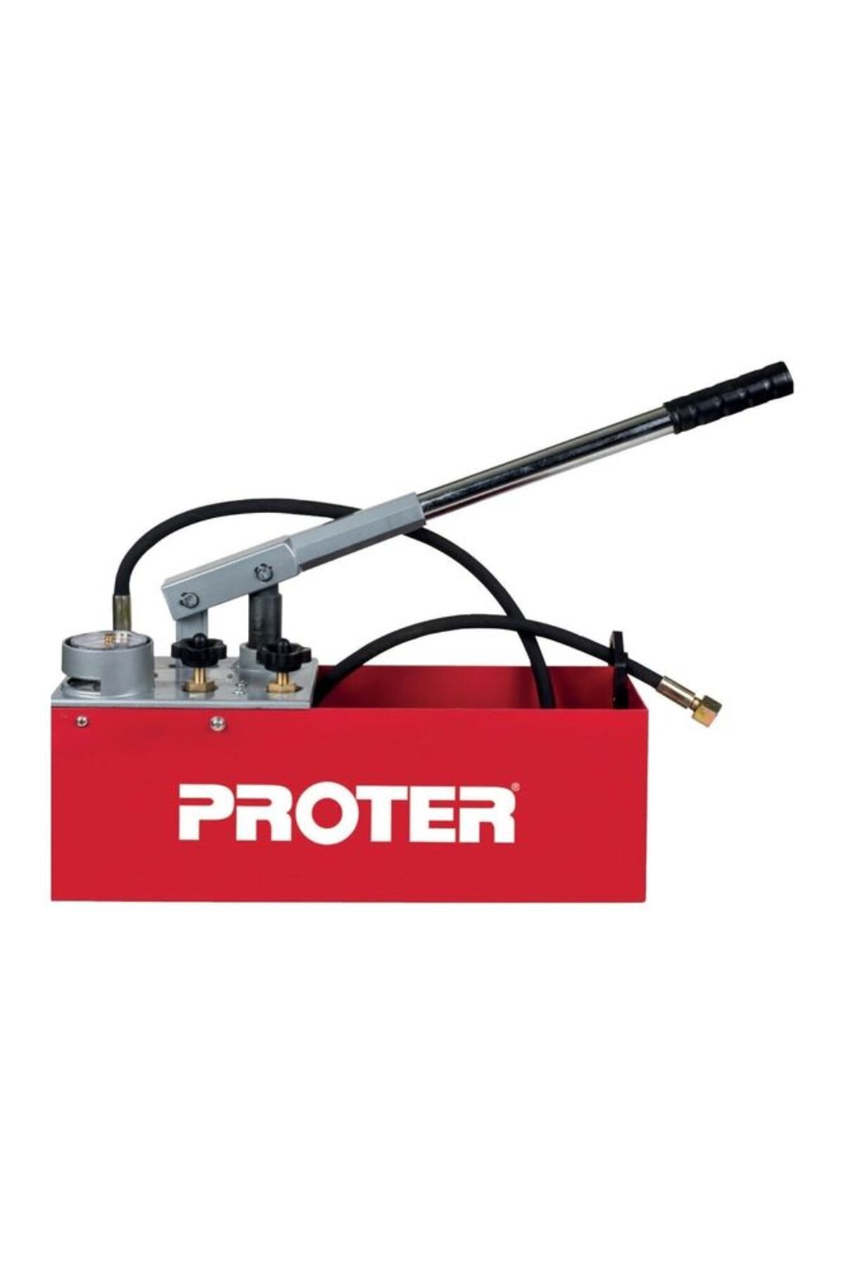 PR60 Hidrolik Su Test Pompası Temiz Su 60 BAR 1/2" 12 LT Manuel