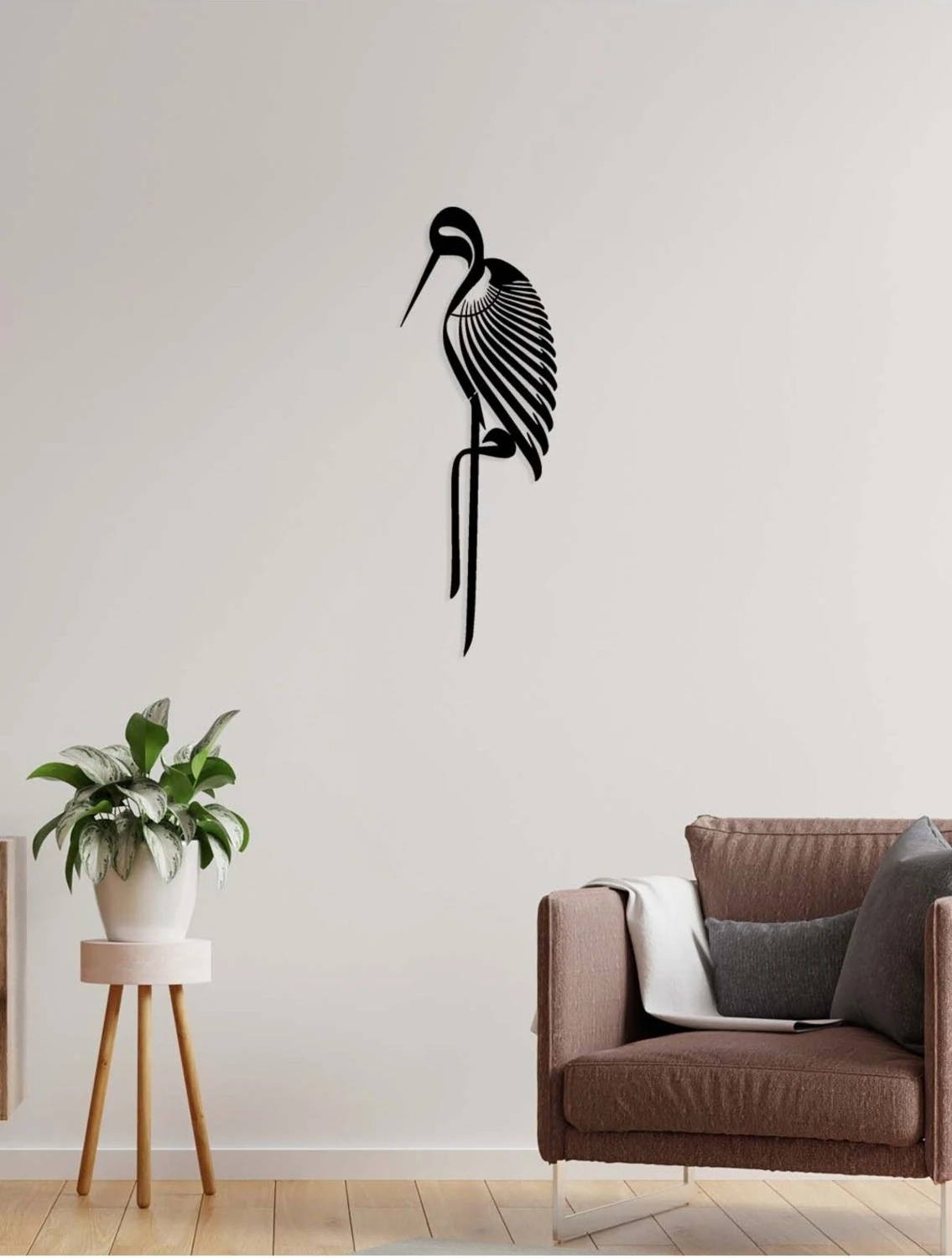 -Elif Mim Vav Harfi Islami Metal Tablo - Islami Ev Dekorasyonu - Dini Duvar Tabloları - 55 X 25 - Cm - Sıyah-Islm-132