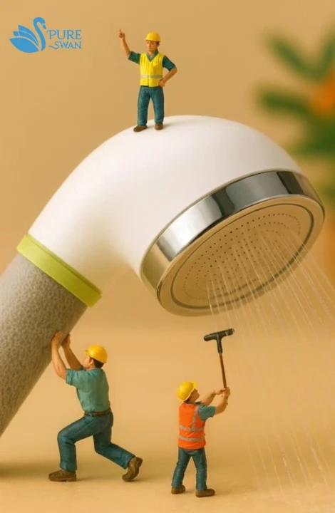 Duş Başlığı ve 3 Yedek Filtre