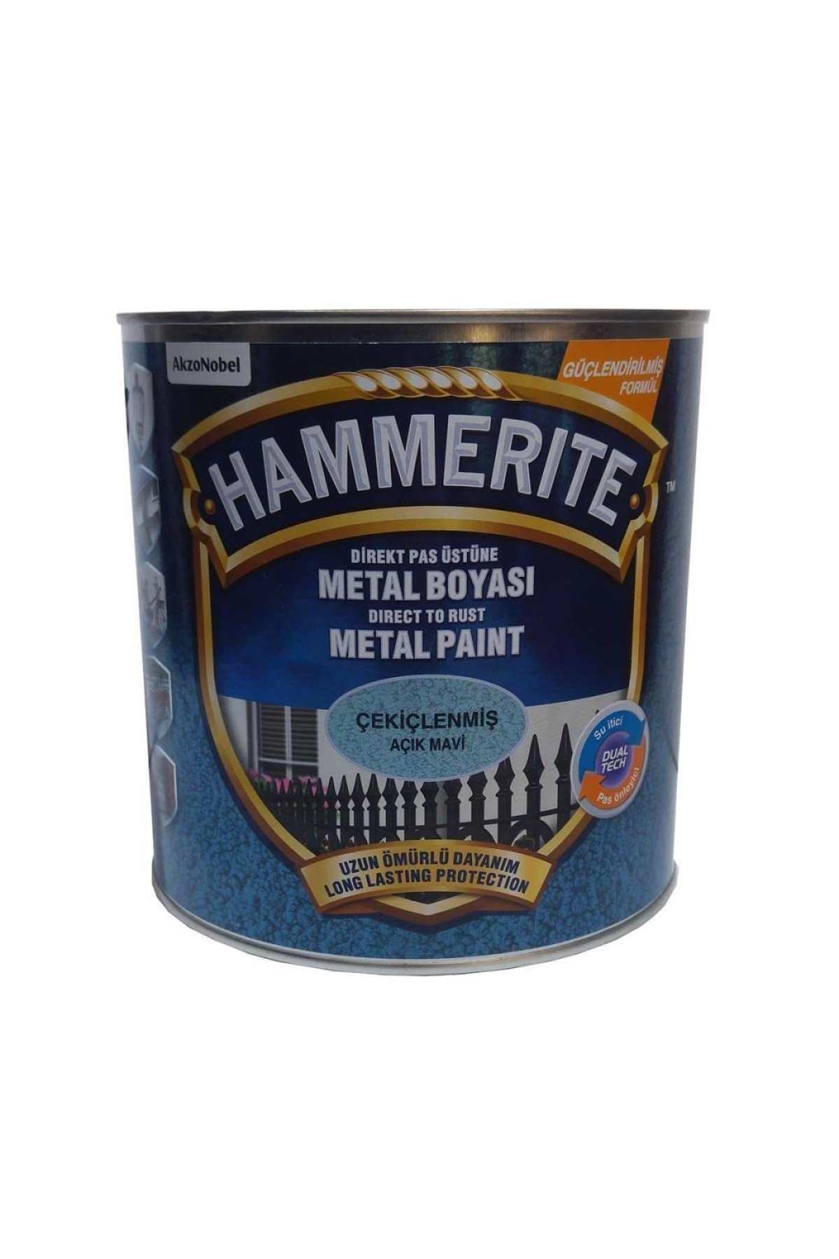 Hammerite Çekiçlenmiş Açık Mavi 0,75lt (1 Kg)